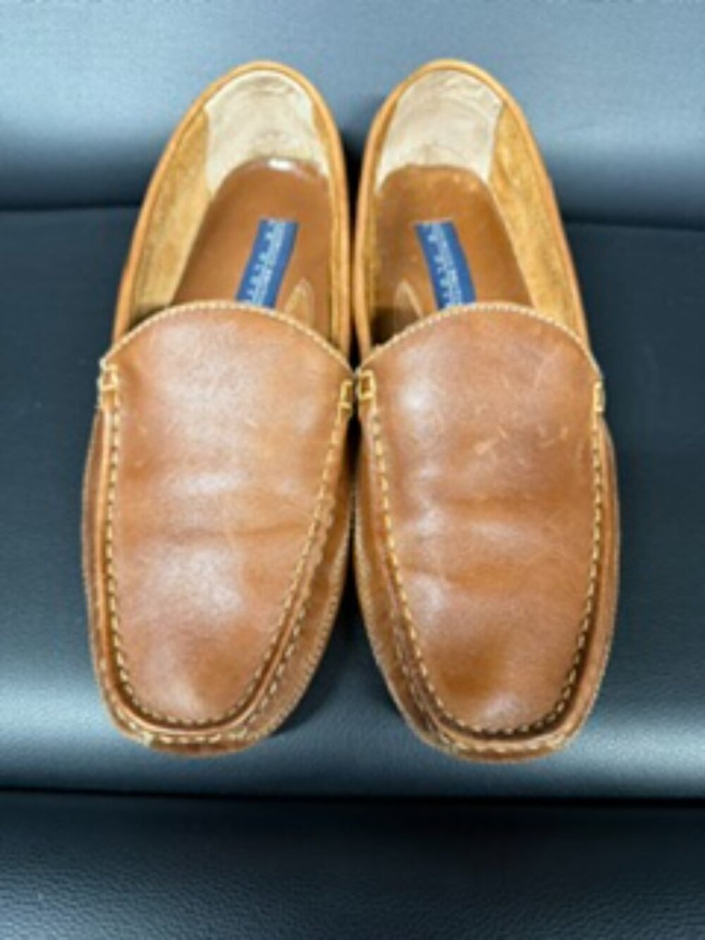 Men's Giorgio Brutini LE Glove Shoe "Driver" Chestnut 10D